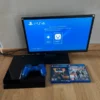 PS43 PS4 500Go Restaurée + Manette Officielle + 3 Jeux (Silencieuse) Lecteur jeux HS
